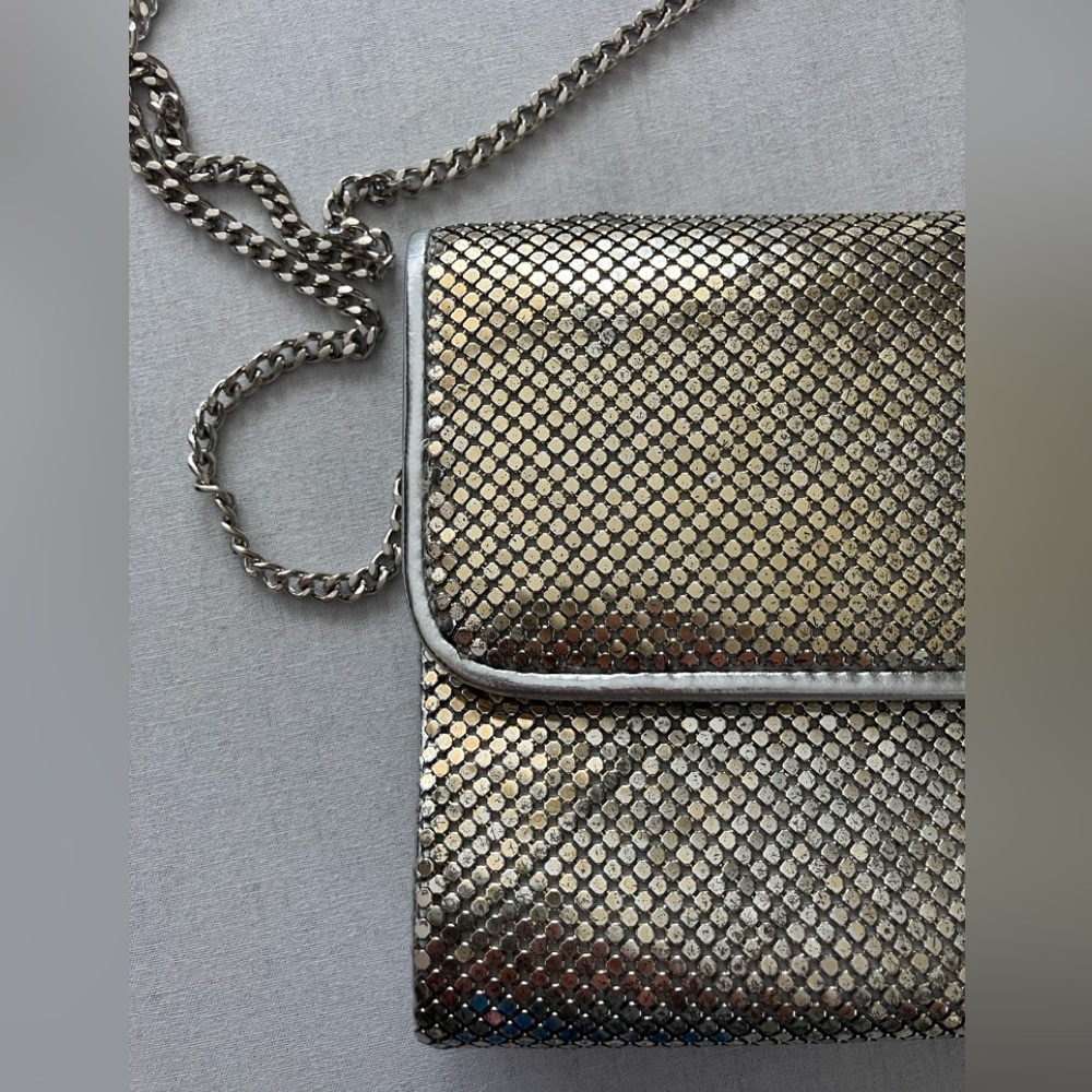 Whiting & Davis Silver Mesh Purse
